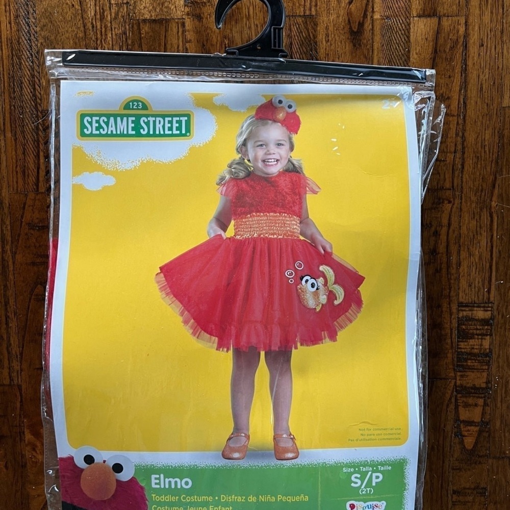 Elmo Sesame Street Toddler Costume 2T